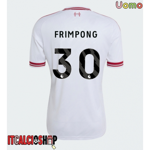 Liverpool Jeremie Frimpong #30 Seconda Maglia 2026-27 Manica Corta